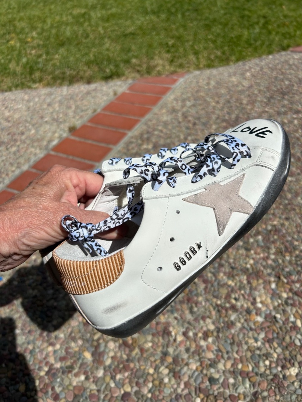 Golden goose Super-Star Live Love Sneakers Excellent size 39 - Picture 6 of 15